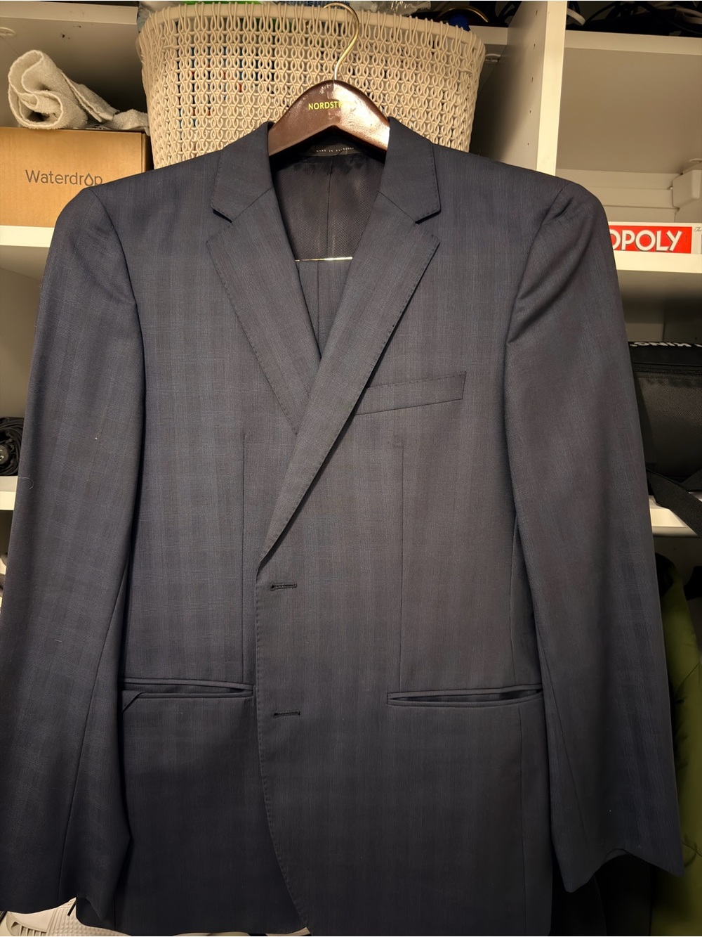 Men's Navy Blue Suit